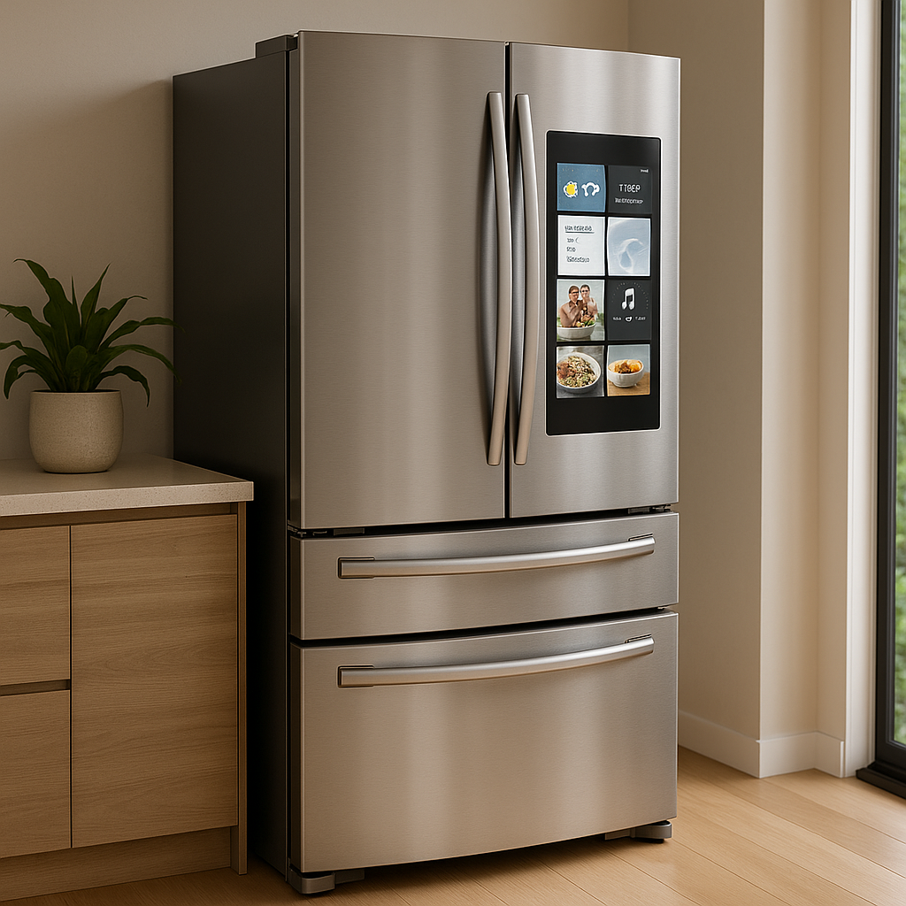Smart refrigerators for a modern kitchen