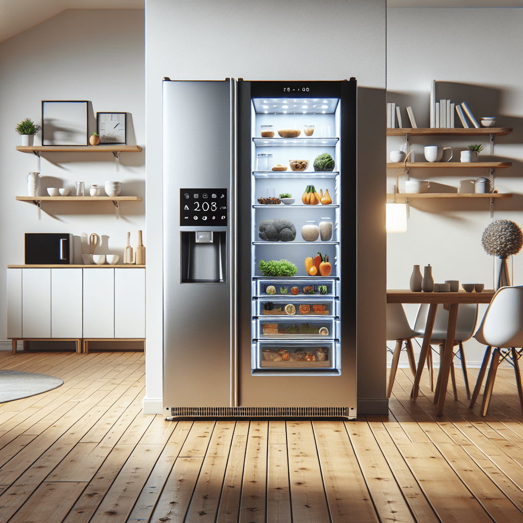 Smart refrigerators that preserve food longer - BonPrix Électroménagers