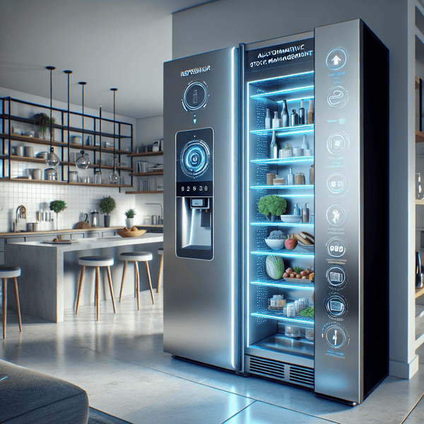 Smart Refrigerators with Automatic Stock Management in 2025 - BonPrix Électroménagers