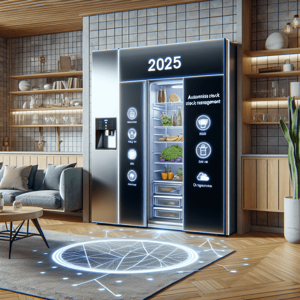 Smart Refrigerators with Automatic Stock Management in 2025 - BonPrix Électroménagers