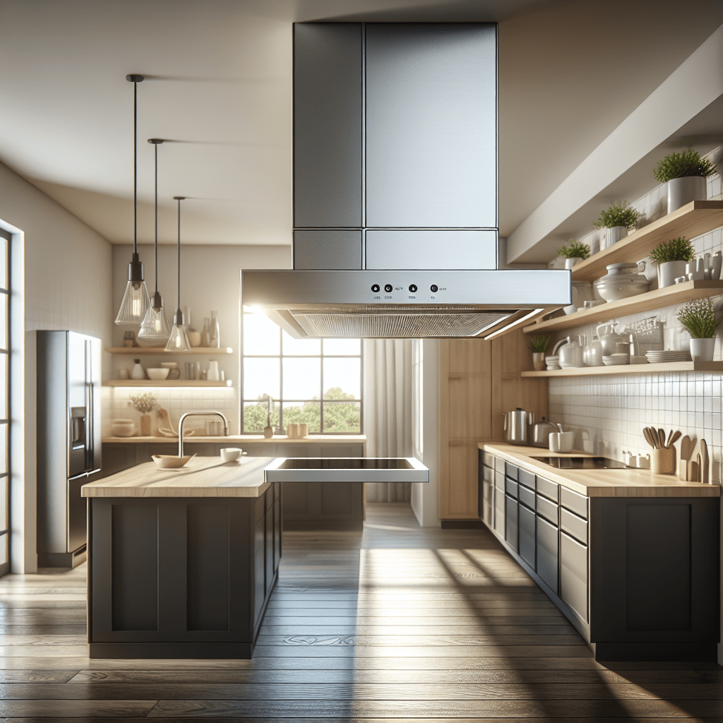 Smokeless cooking with new kitchen hoods - BonPrix Électroménagers