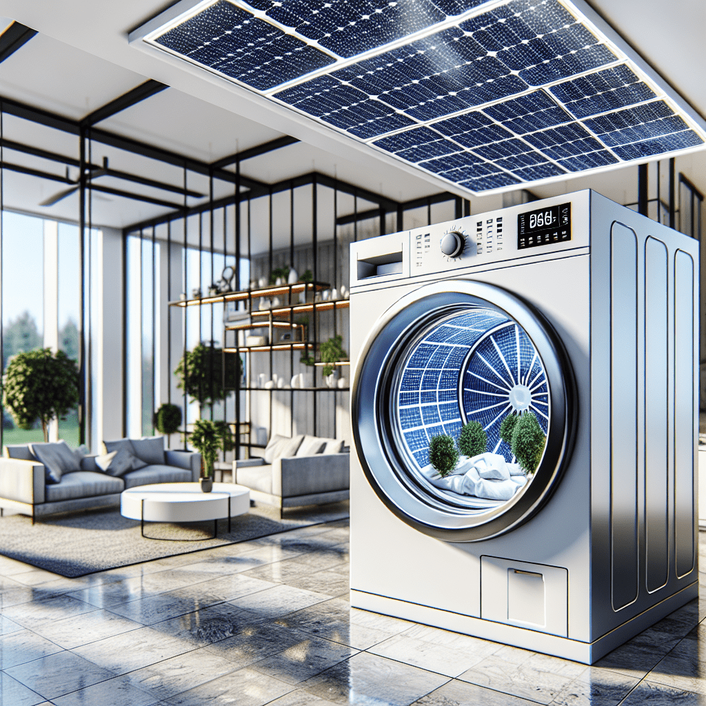 Solar-Powered Dryers: The Future of Laundry Care - BonPrix Électroménagers