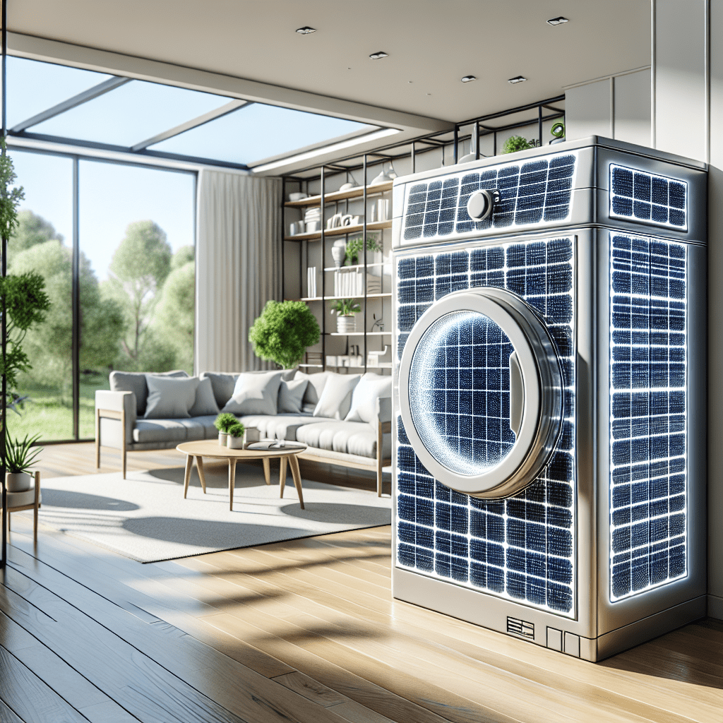 Solar-Powered Dryers: The Future of Laundry Care - BonPrix Électroménagers