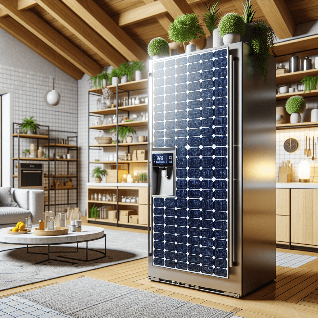 Solar-Powered Refrigerators: A Green Innovation to Discover - BonPrix Électroménagers