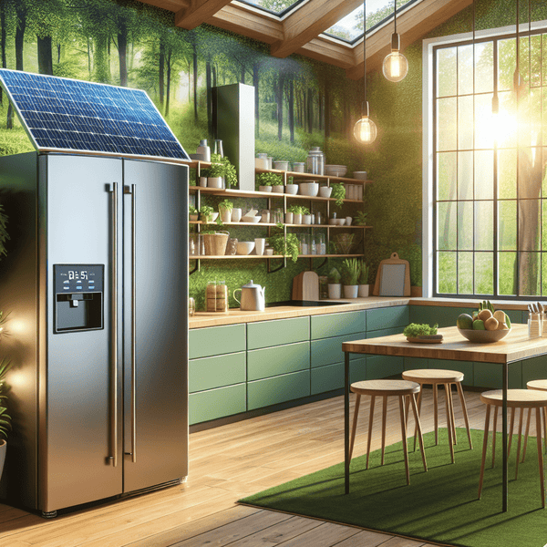 Solar-Powered Refrigerators: A Green Option for Your Kitchen - BonPrix Électroménagers