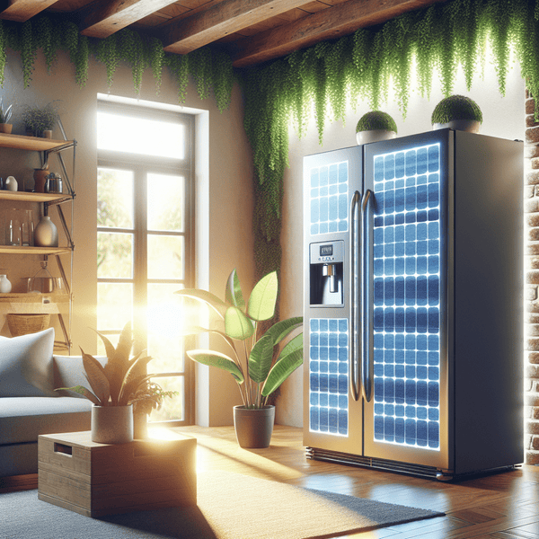 Solar-Powered Refrigerators: A Green Option for Your Kitchen - BonPrix Électroménagers