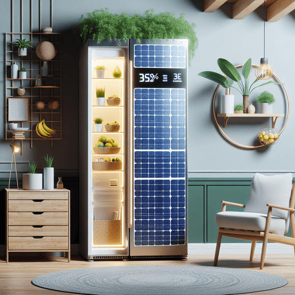 Solar-powered refrigerators: A green revolution for your kitchen - BonPrix Électroménagers