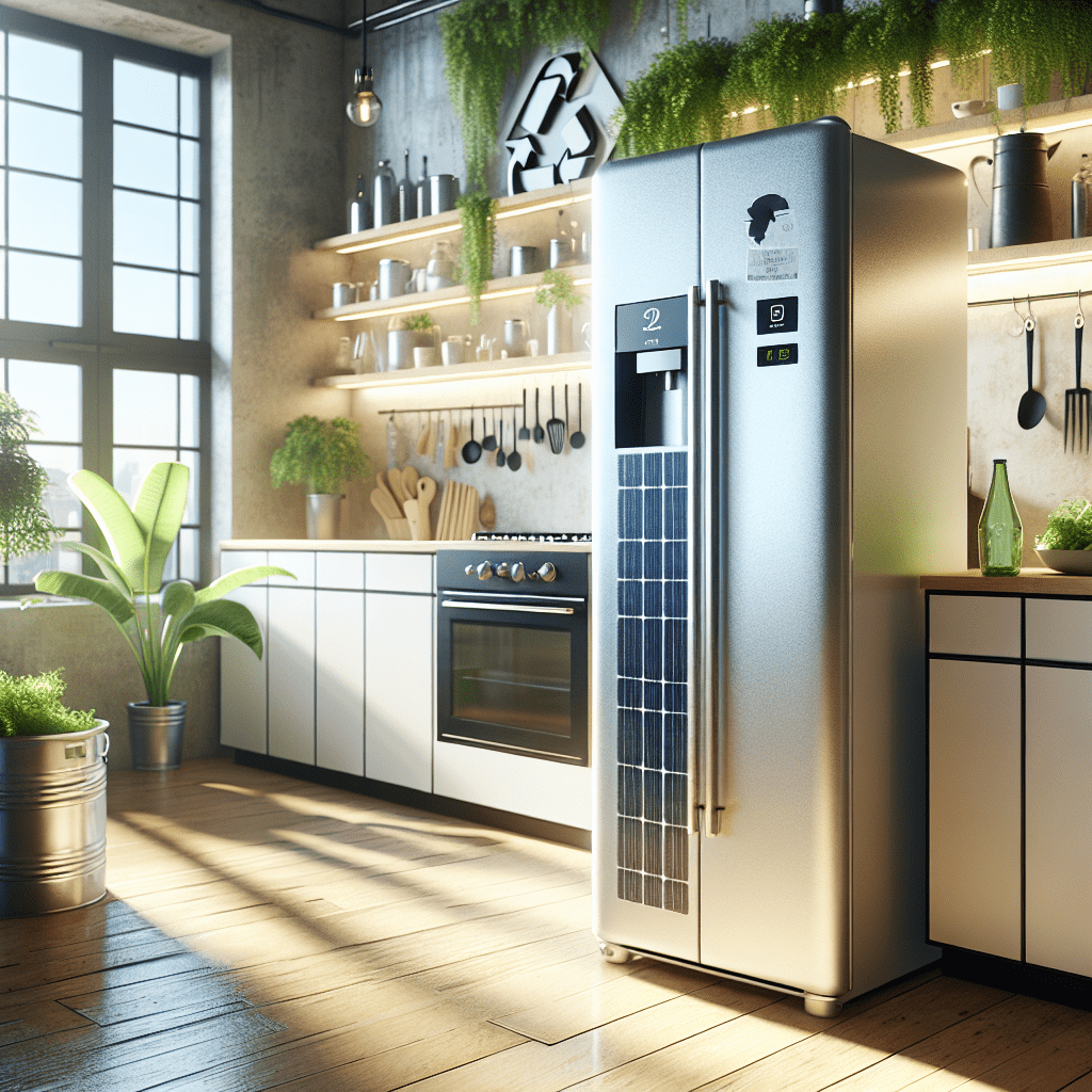 Solar-powered refrigerators: A green revolution for your kitchen - BonPrix Électroménagers