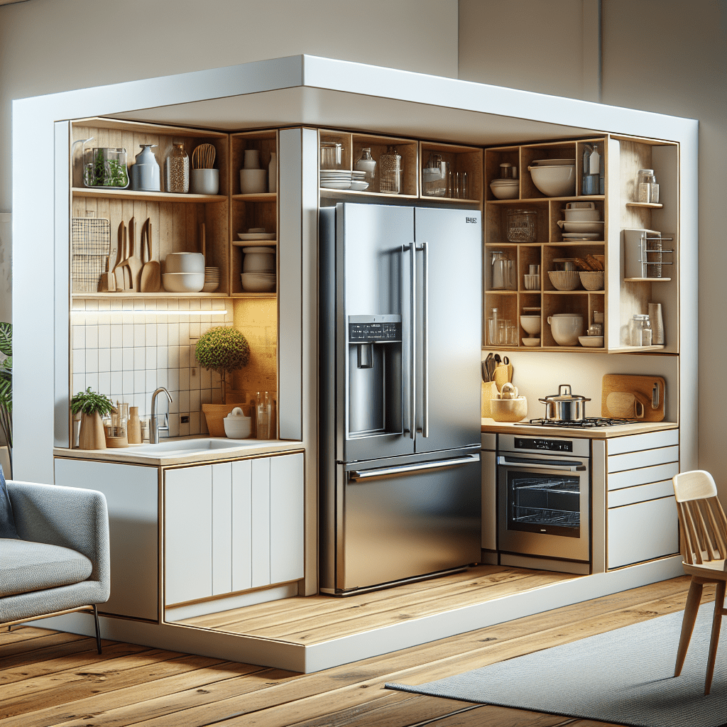 Space Planning: Integrating Large Appliances into Small Kitchens - BonPrix Électroménagers