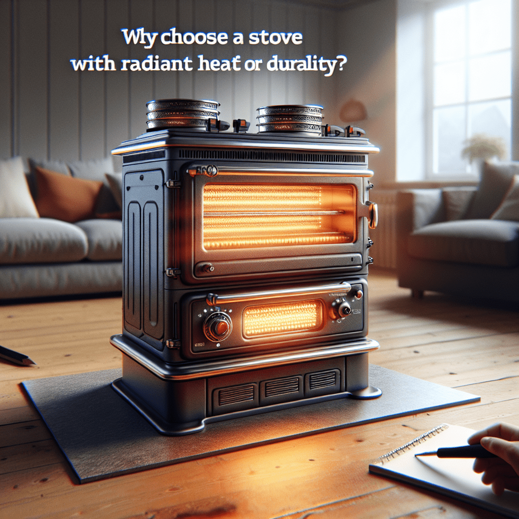 Stove: Why Choose a Stove with Radiant Heat Burners for Durability? - BonPrix Électroménagers