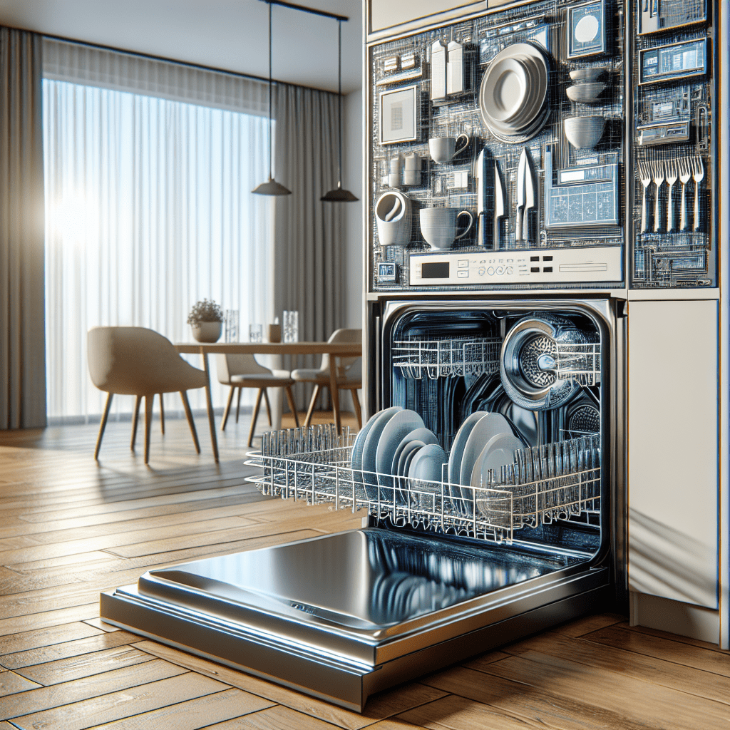 Technologies That Make Dishwashers More Efficient and Quieter - BonPrix Électroménagers
