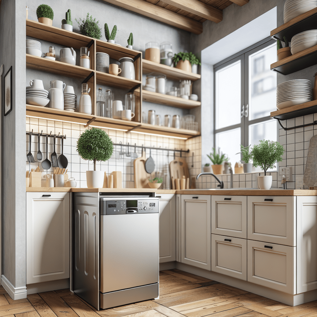 The advantages of a compact dishwasher for small kitchens - BonPrix Électroménagers