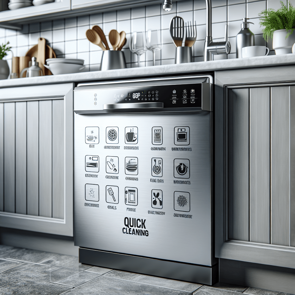 The advantages of dishwashers with quick cleaning options - BonPrix Électroménagers