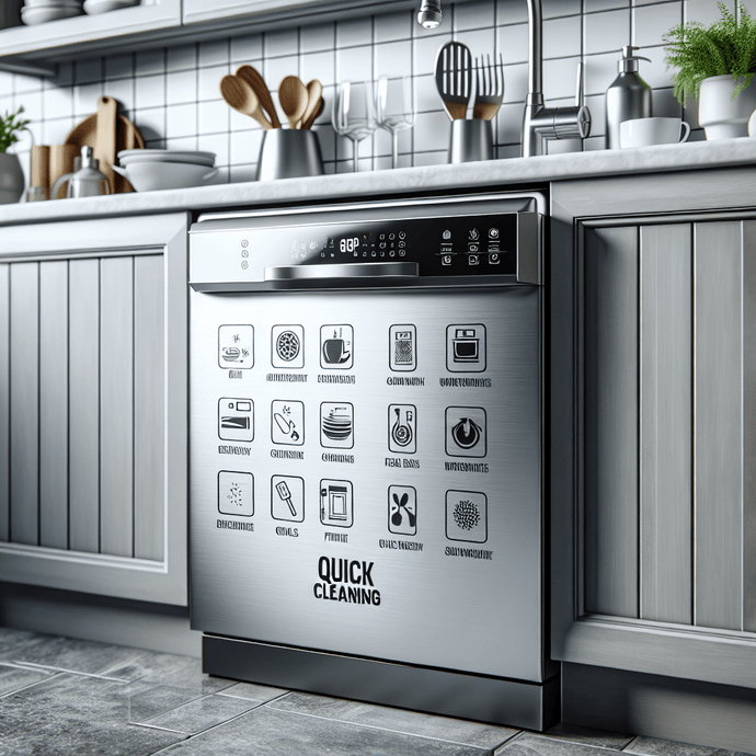 The advantages of dishwashers with quick cleaning options
