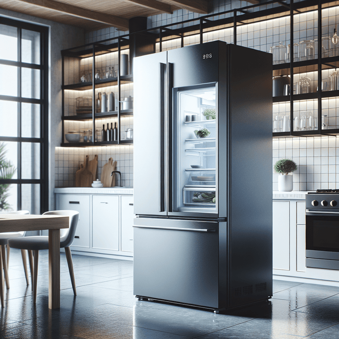 The advantages of refrigerators with glass doors for a modern look