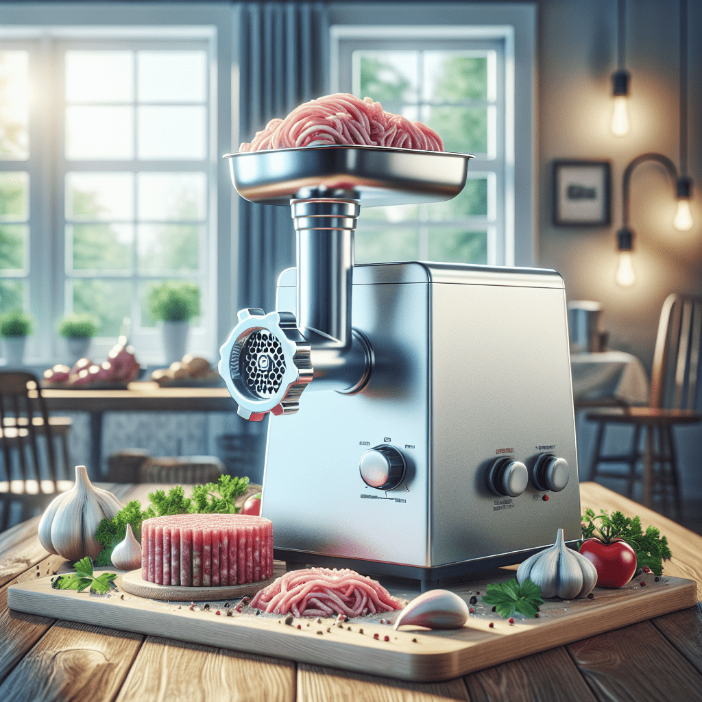 The Advantages of Using a Meat Grinder at Home - BonPrix Électroménagers