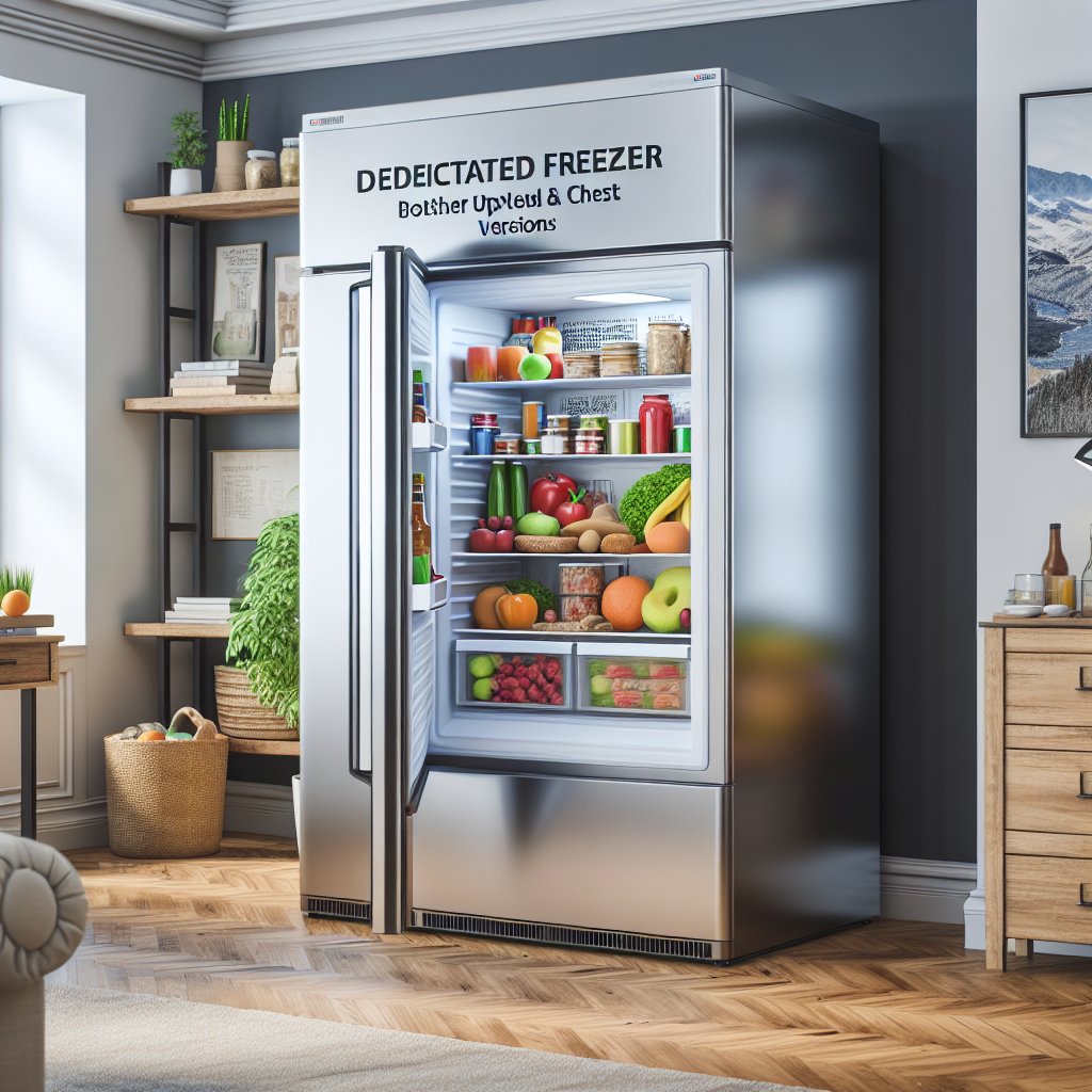 The Benefits of Having a Dedicated Freezer: Upright vs. Chest Freezers - BonPrix Électroménagers