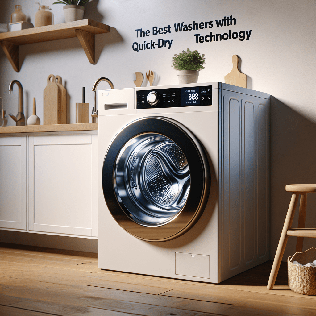 The Best Washers with Quick-Dry Technology for 2025 - BonPrix Électroménagers