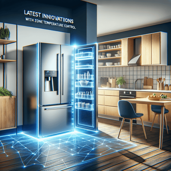 The latest innovations in refrigerators with zone temperature control - BonPrix Électroménagers