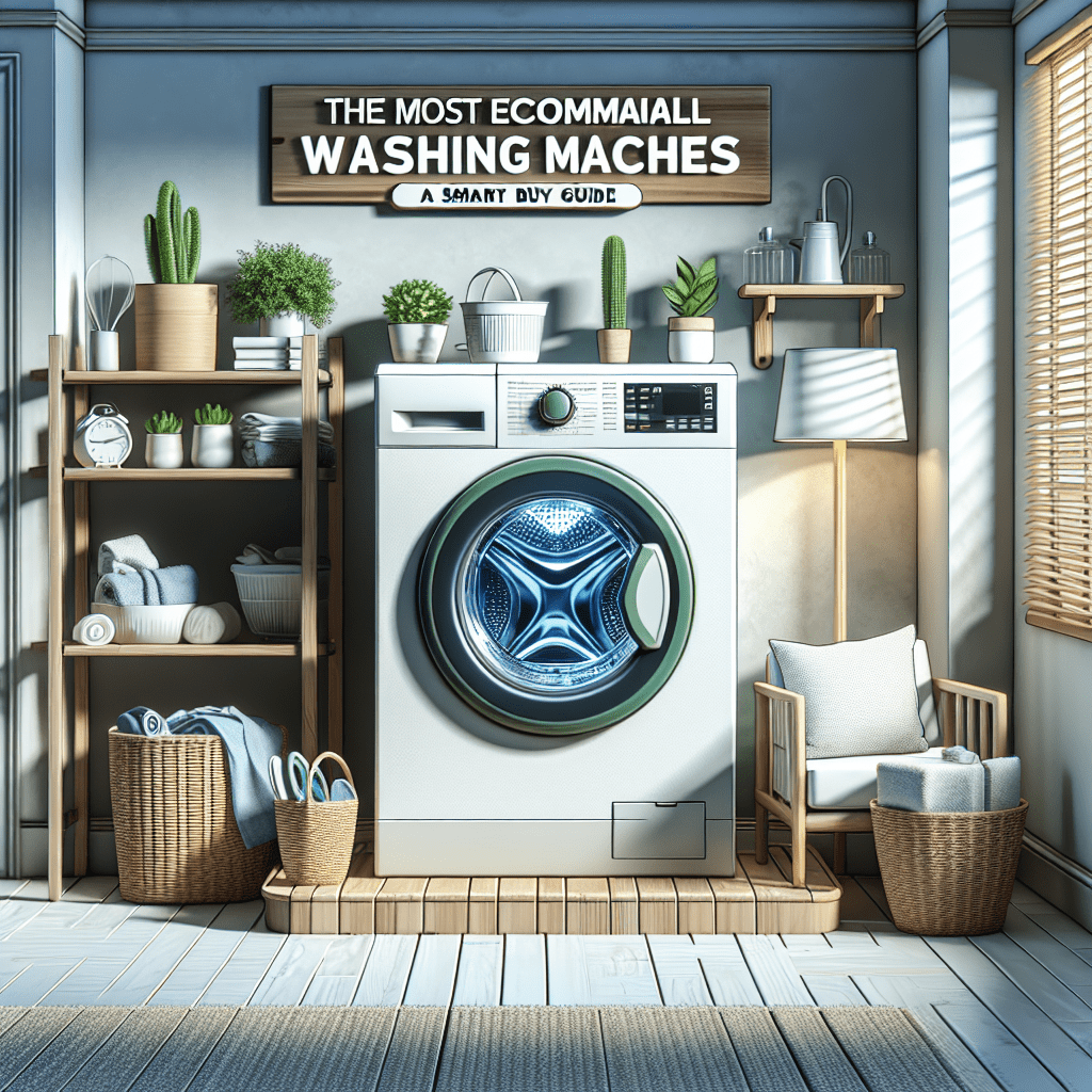 The Most Economical Washing Machines: A Smart Buy Guide - BonPrix Électroménagers