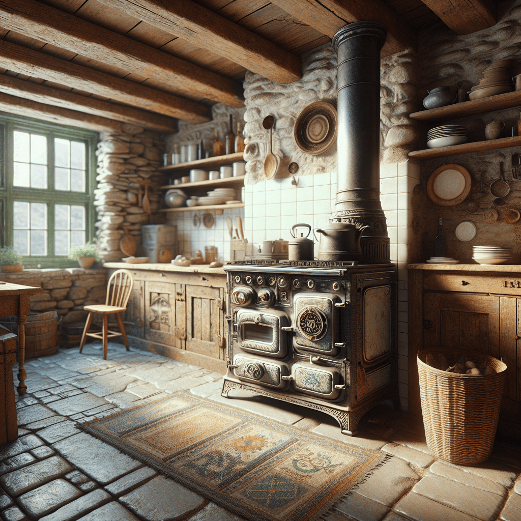 The most suitable household appliances for rustic kitchens - BonPrix Électroménagers