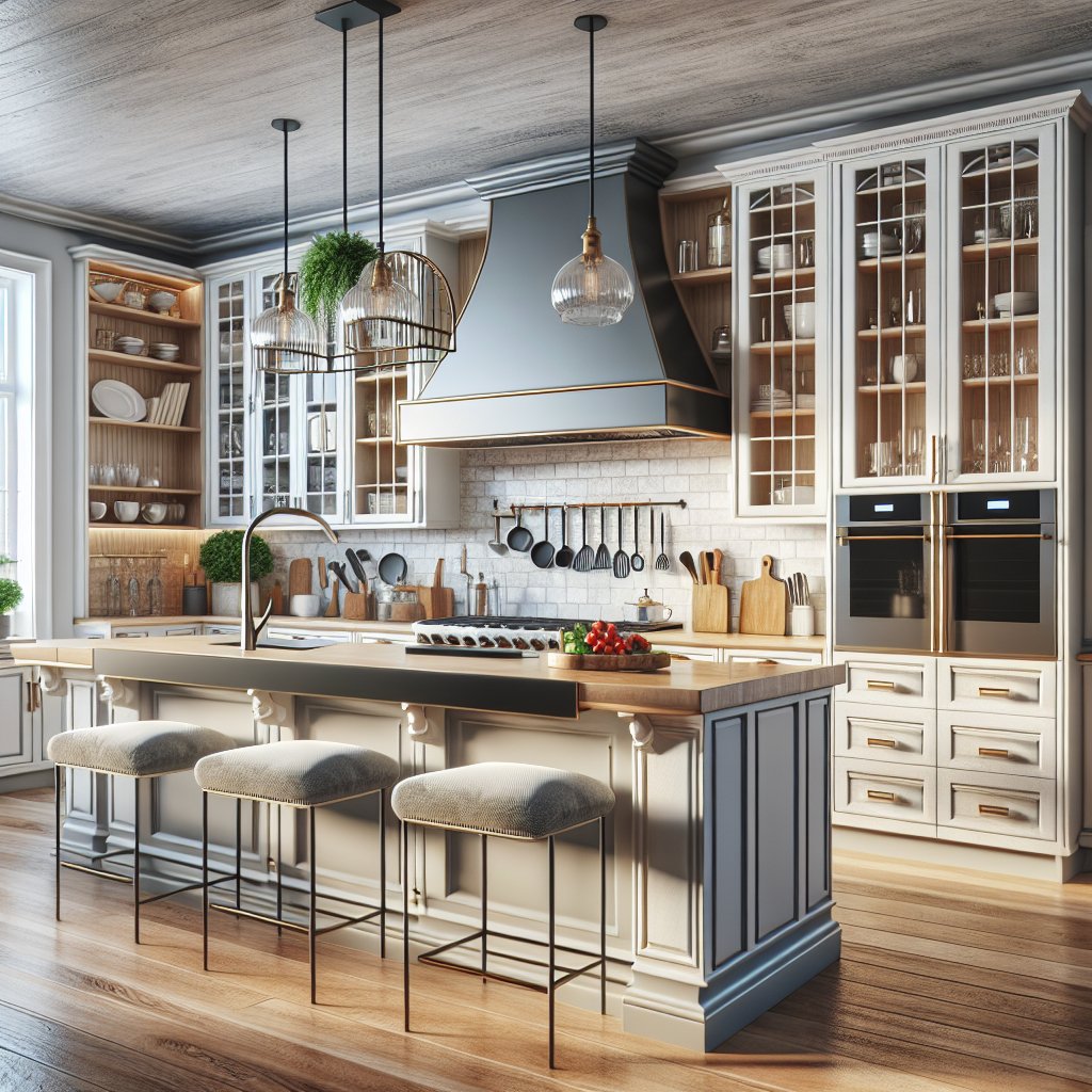 Tips for Choosing the Perfect Kitchen Island with Built-in Appliances - BonPrix Électroménagers