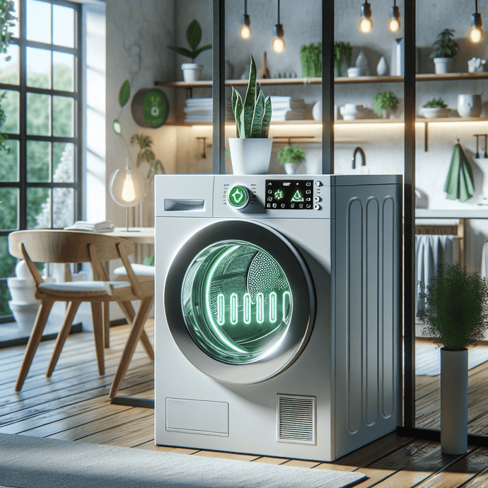 Tumble dryers with eco-friendly cycles to reduce carbon footprint
