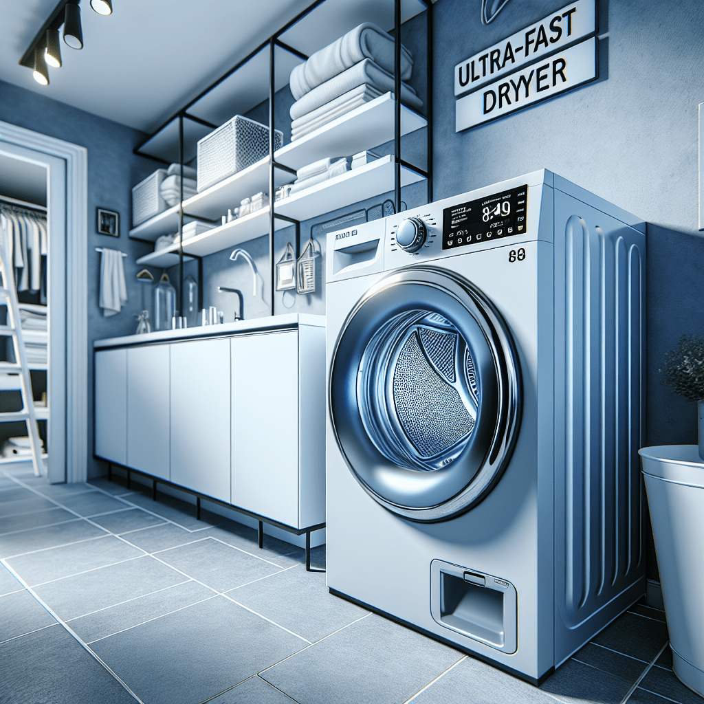 Ultra-Fast Dryers: A Revolution for Busy Households - BonPrix Électroménagers