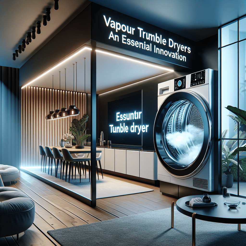 Vapour tumble dryers: An essential innovation - BonPrix Électroménagers
