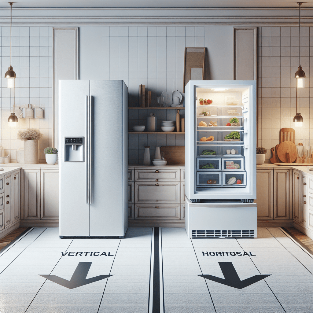 Vertical vs Horizontal Freezers: Which One to Choose? - BonPrix Électroménagers