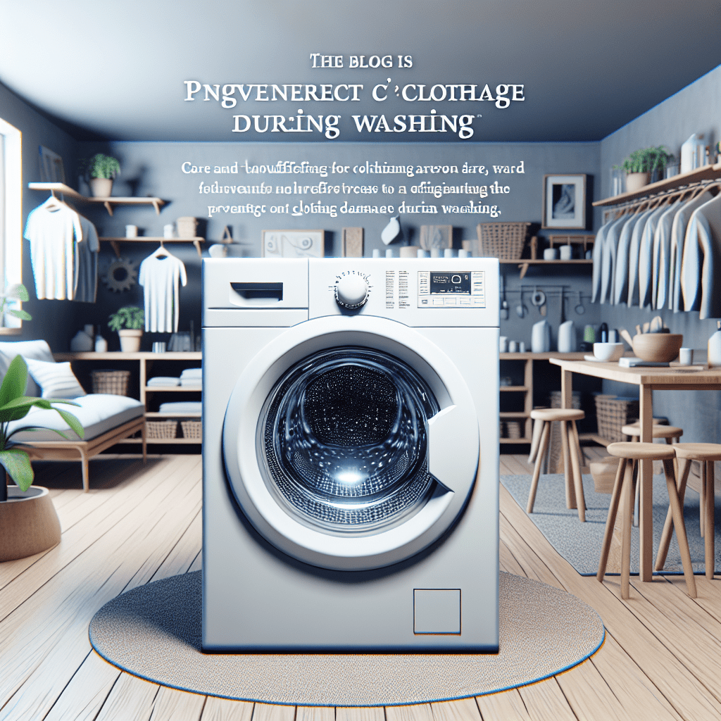 Washer: Tips to Avoid Clothes Damage During Washing - BonPrix Électroménagers