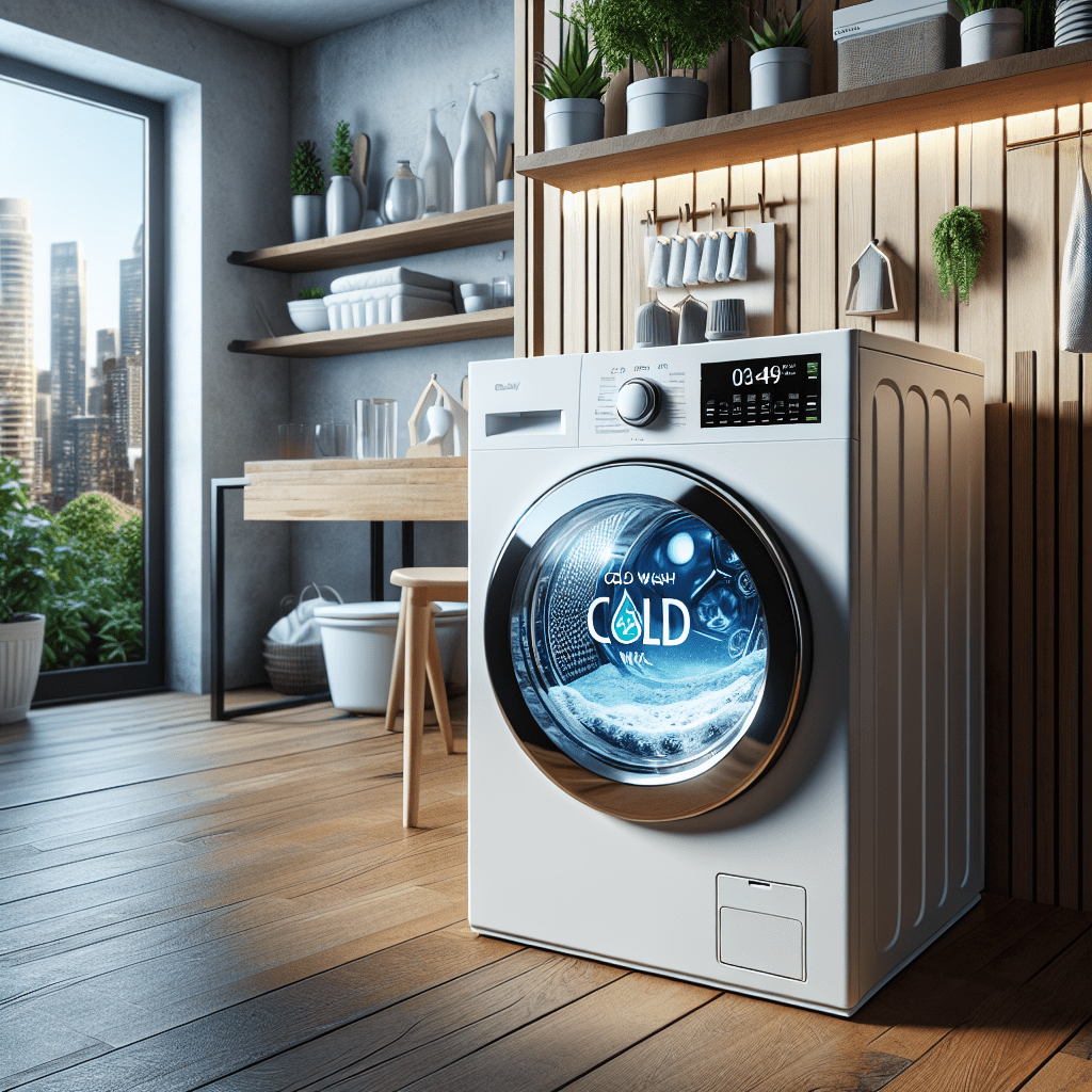 Washers with cold wash function: an energy-saving method - BonPrix Électroménagers