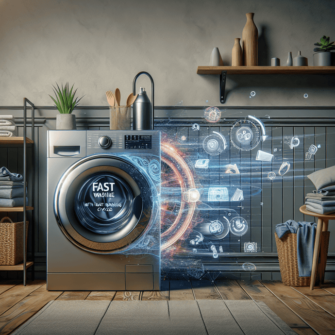 Washers with Fast Washing Cycles: Time-Saving for Your Daily Routine