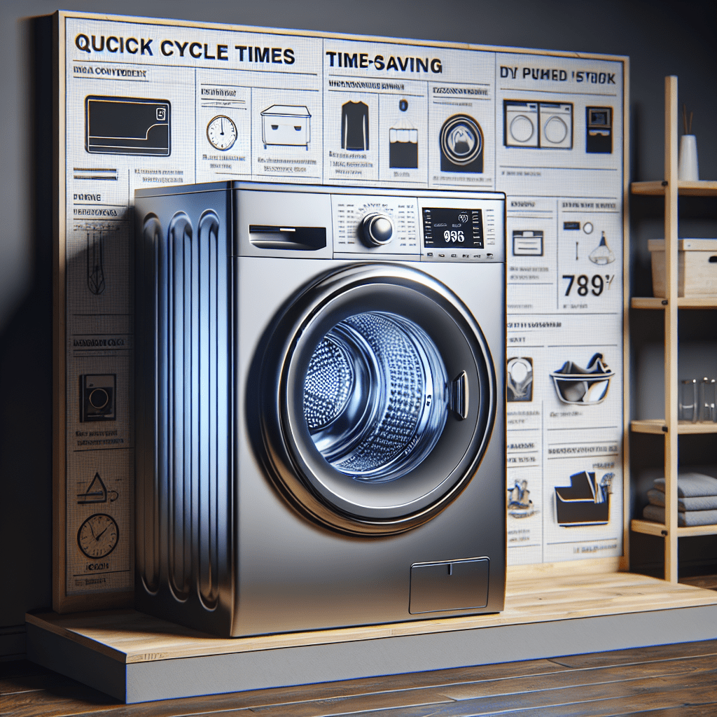 Washers with Fast Washing Cycles: Time-Saving for Your Daily Routine - BonPrix Électroménagers