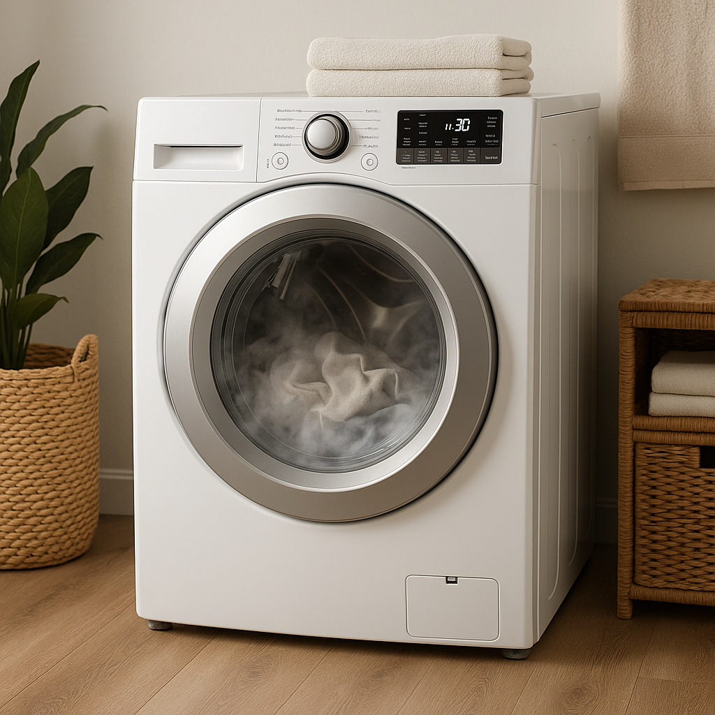 Washers with steam technology: a way to remove wrinkles and bacteria