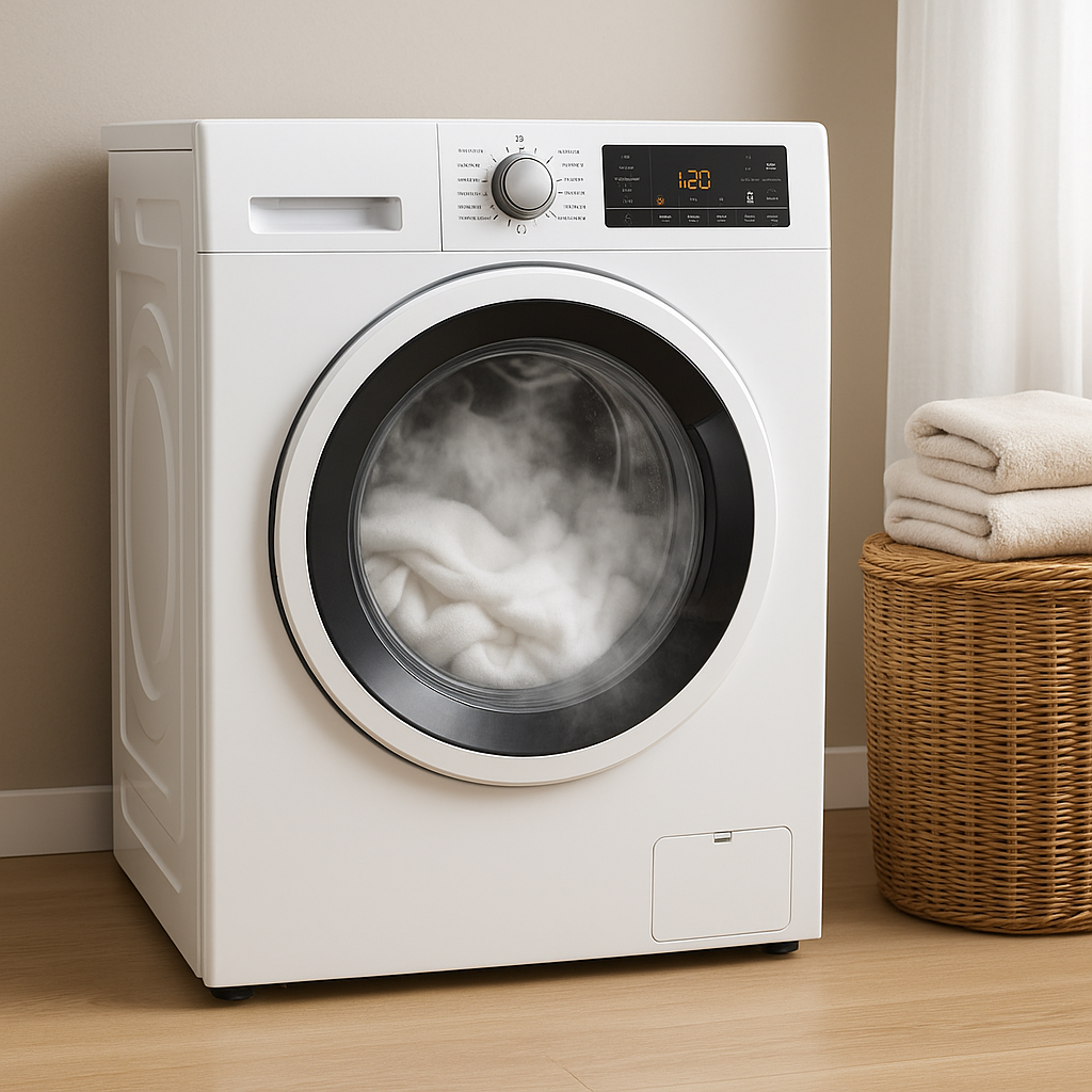 Washers with Steam Treatment Functions: Gentle Washing