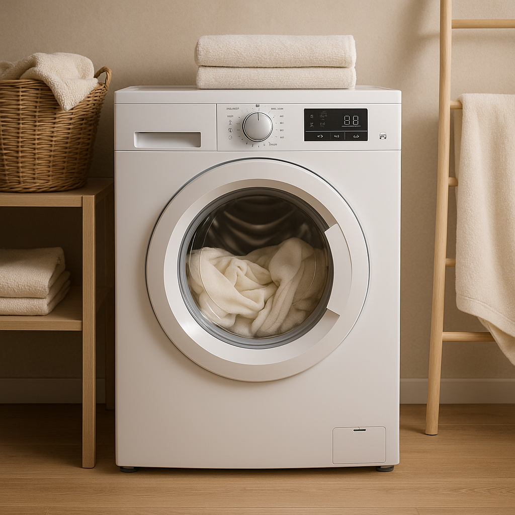 Washers with wash programs for sensitive clothing