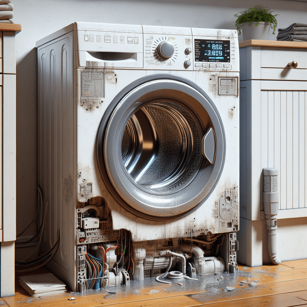 Washing machine: How to fix water leaks without a technician - BonPrix Électroménagers