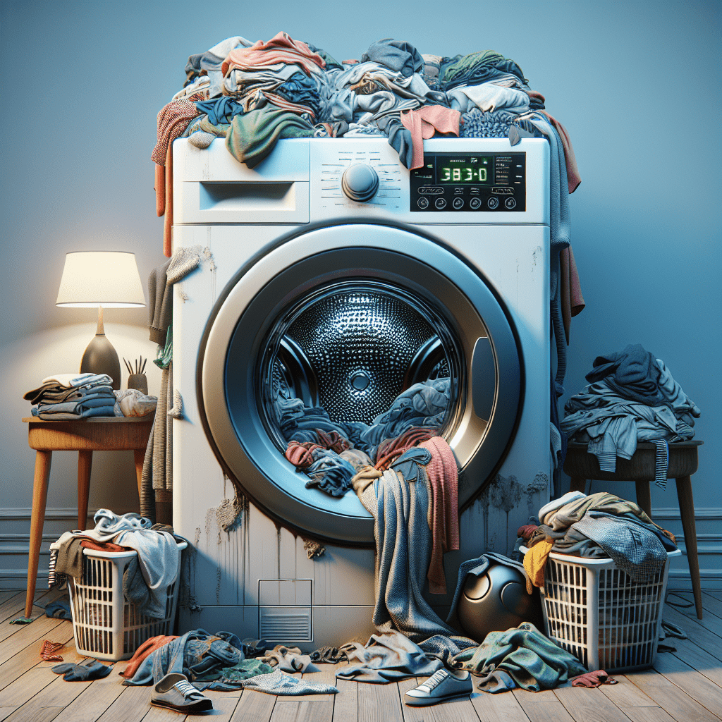 Washing machine: Why overloading harms your machine’s effectiveness - BonPrix Électroménagers