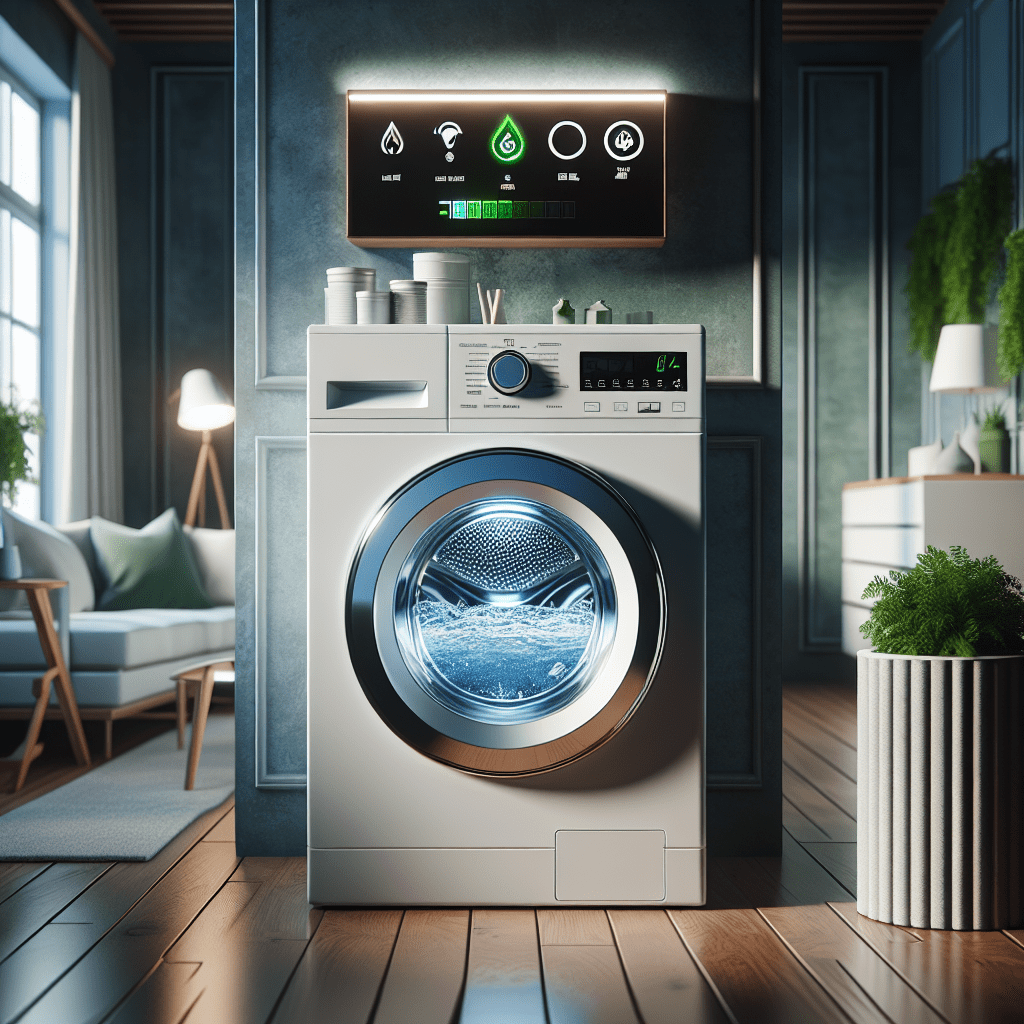 Washing machines designed to save water and energy - BonPrix Électroménagers