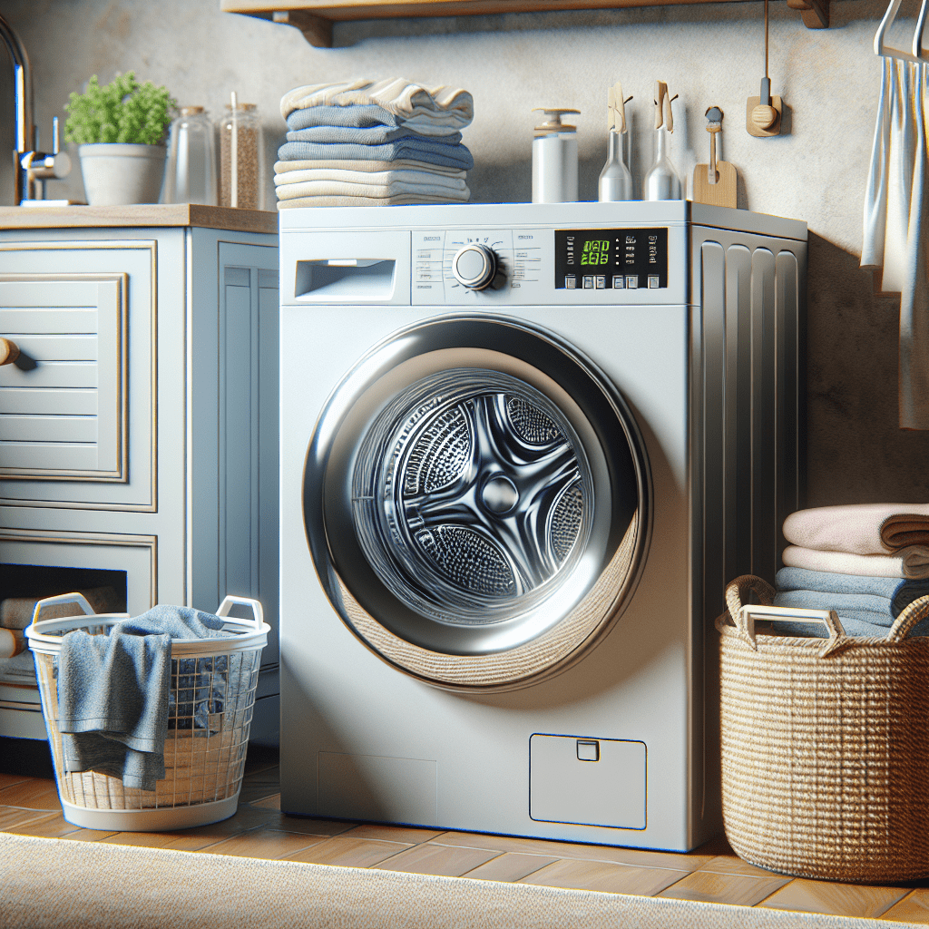 Washing machines equipped with induction motors for durability - BonPrix Électroménagers