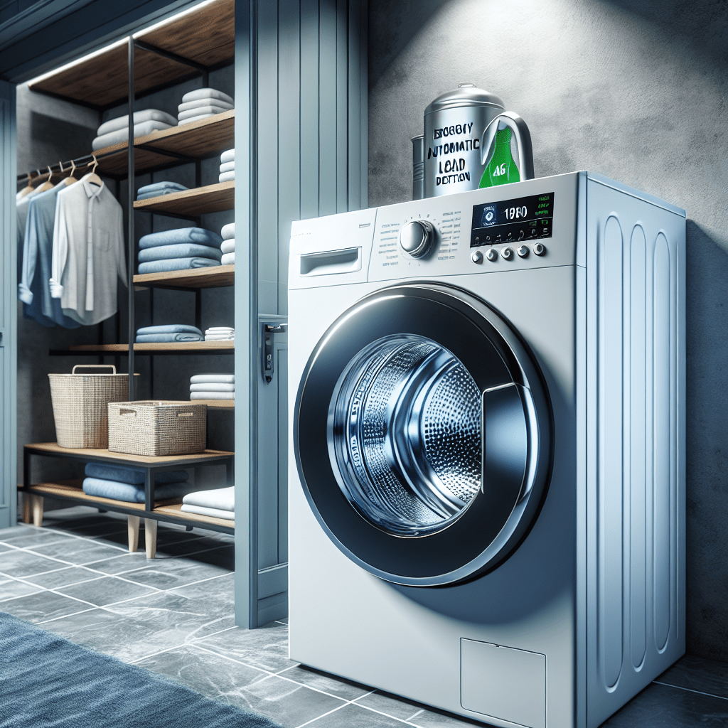Washing machines with automatic load detection for better efficiency - BonPrix Électroménagers