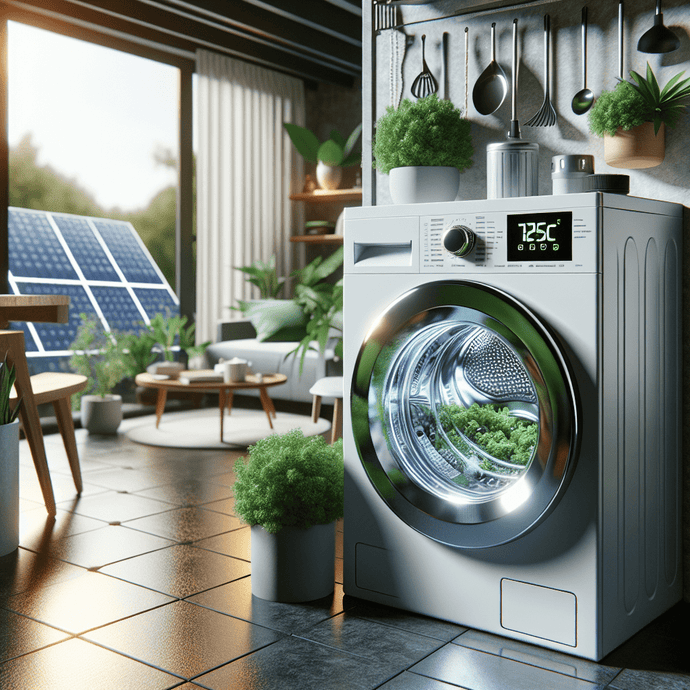 Washing machines with eco cycles: save water and energy