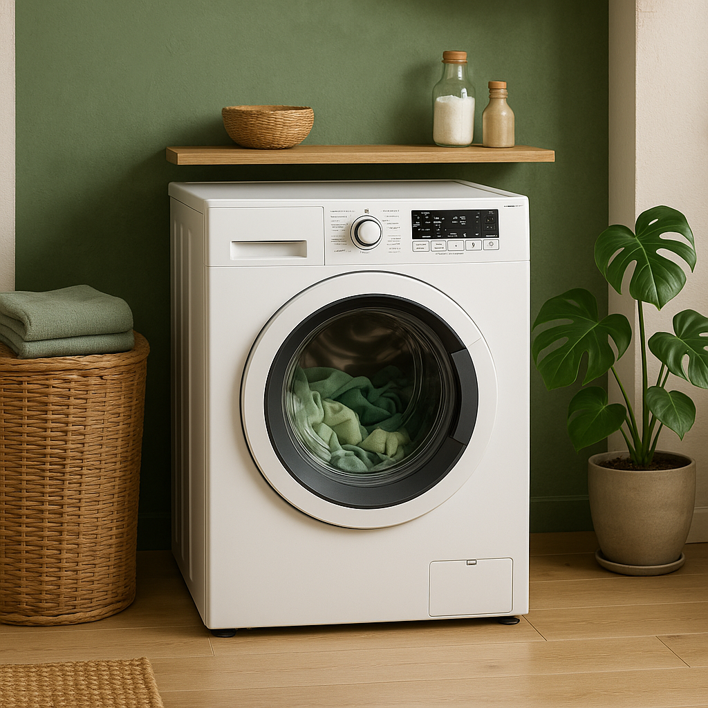 Washing machines with eco cycles: save water and energy