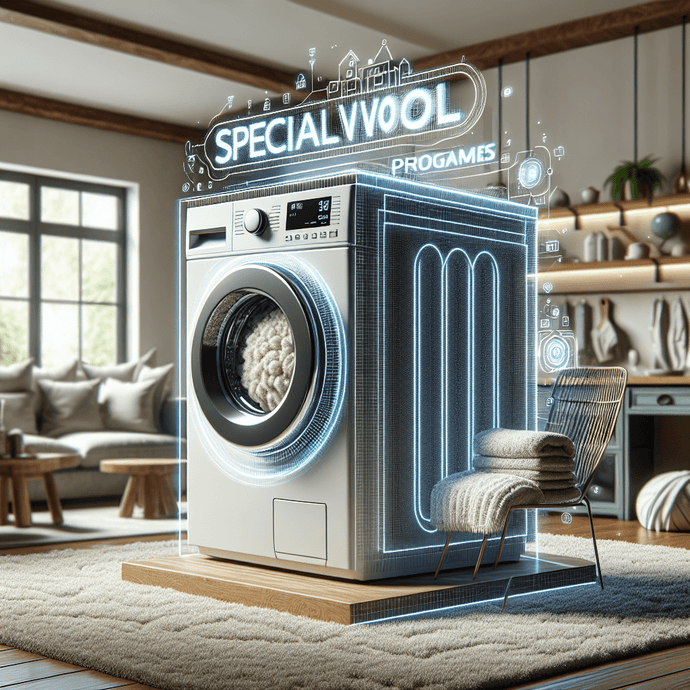 Washing machines with special wool programs