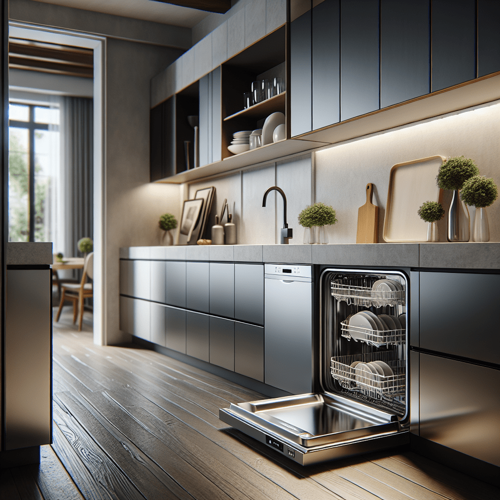Why choose a dishwasher with an automatic door - BonPrix Électroménagers
