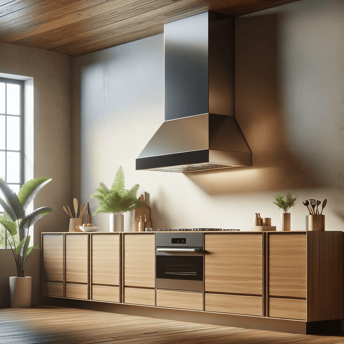 Why choose an inclined range hood for more space