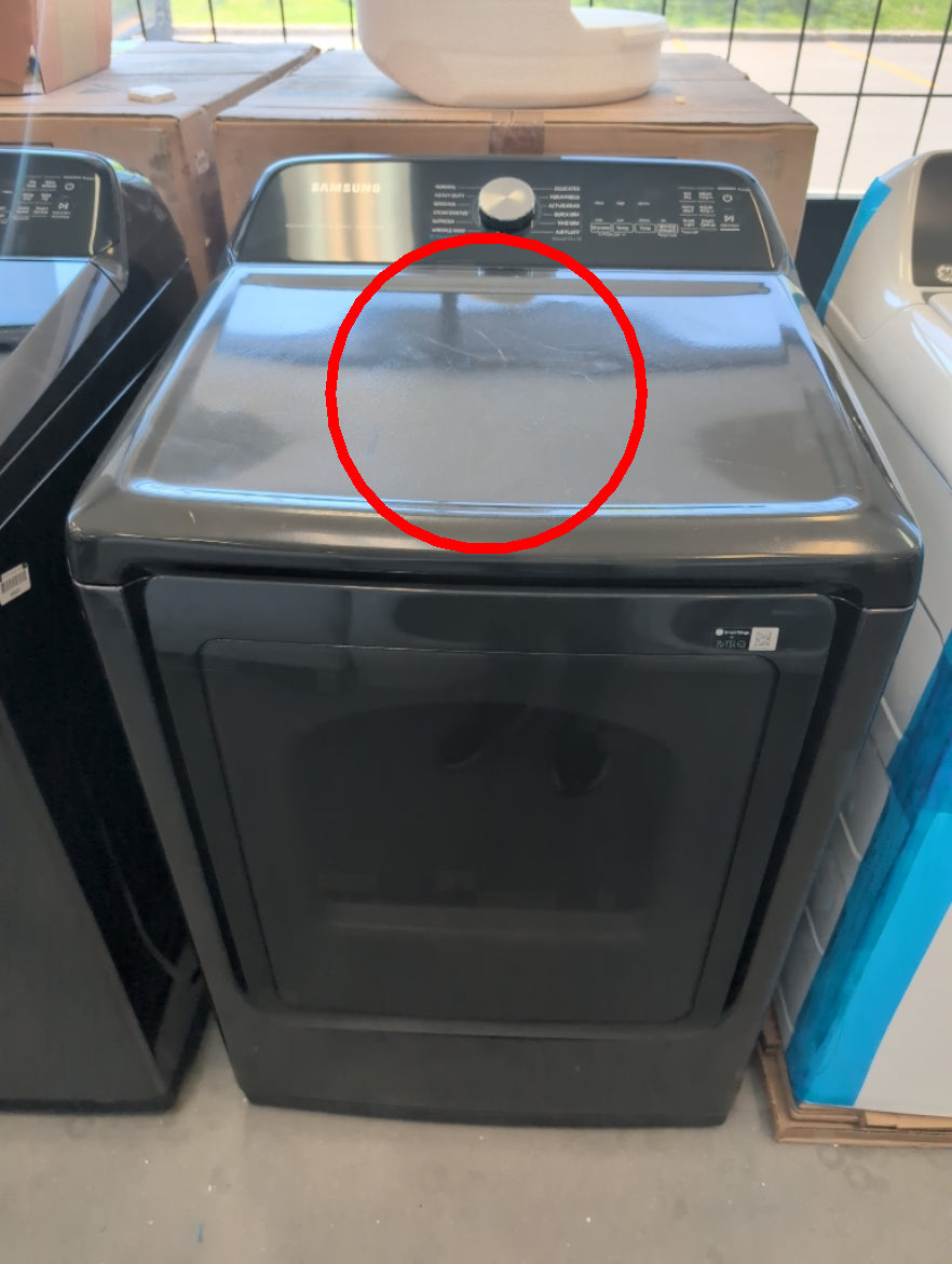 DVE50A5405V - DRYERS - Samsung - Electric - Black Stainless - Open Box