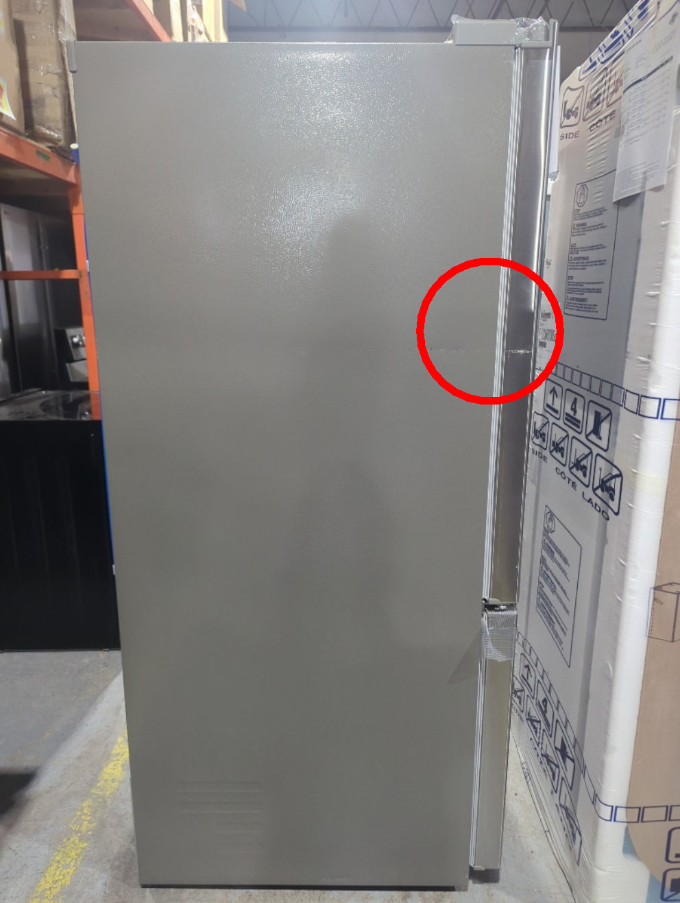 LRFS28XBS - REFRIGERATORS - LG - French 3-Door - Stainless Steel - Open Box