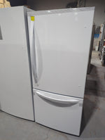LRDNS2200W - REFRIGERATORS - LG - Bottom Freezer - White - Open Box - BonPrix Électroménagers